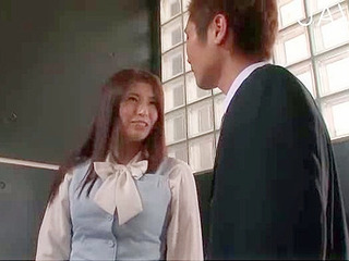 Sexy secretary ready for some nippon porn and kinky fucking in Tokyo